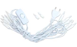 Minilichterkette, wei�