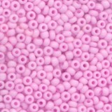 Rocailles, 809-02, opak rose