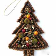 Gew�rzornament Tanne, 11x15