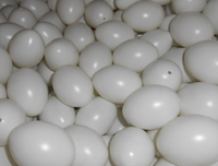 Plastikei 6cm, 10 St�ck