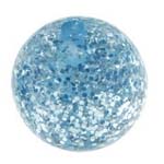 Polaris, 10mm, aqua flitter, 3 St�ck